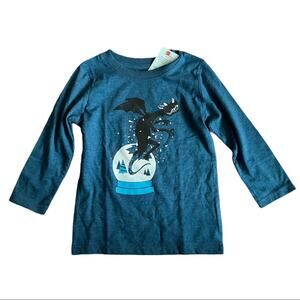 Boys Flying Dragon Long Sleeve Shirt 18 Months NWT